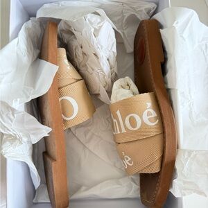 Chloe Tan Sandals